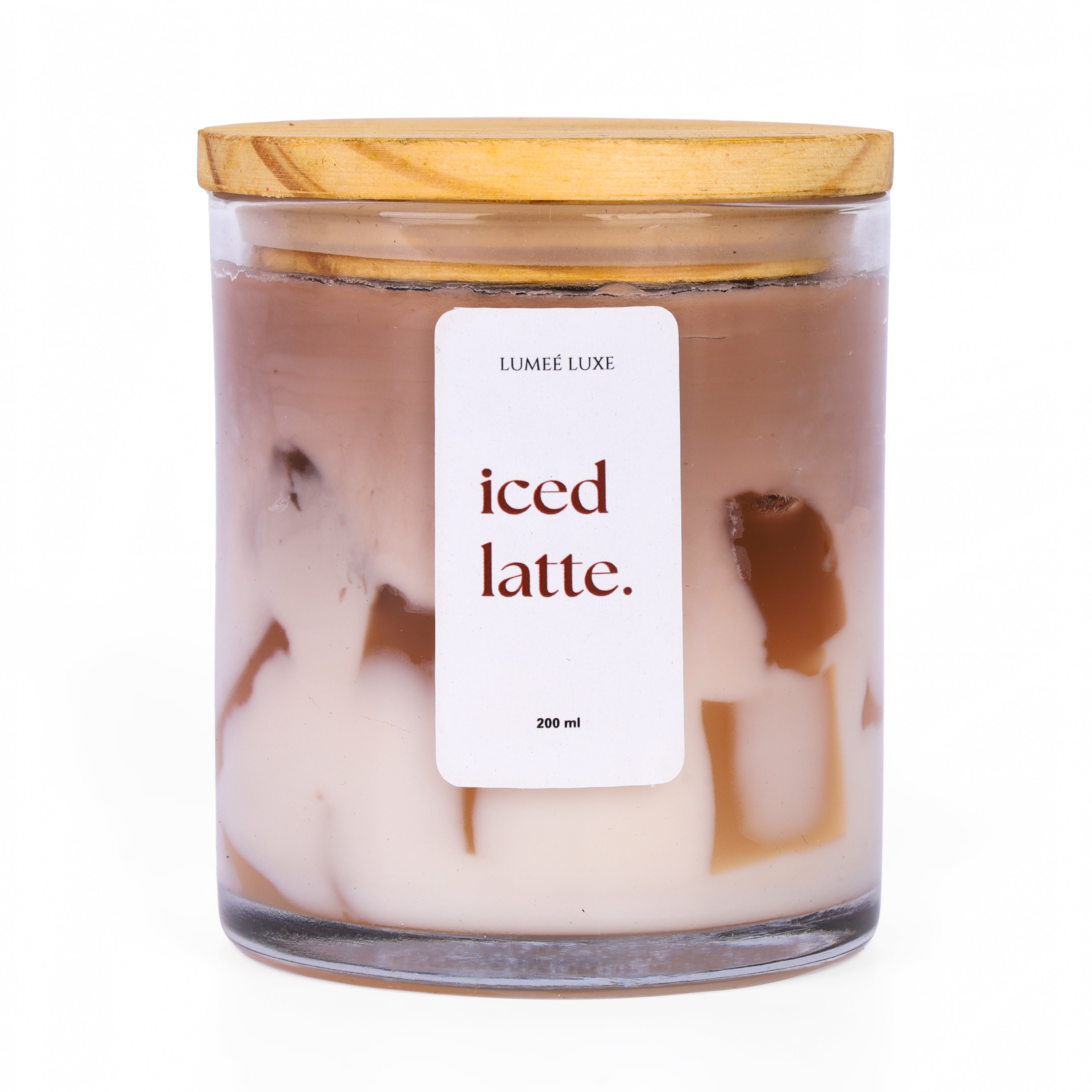 Iced Latte Candle - Soy Wax & Gel Wax