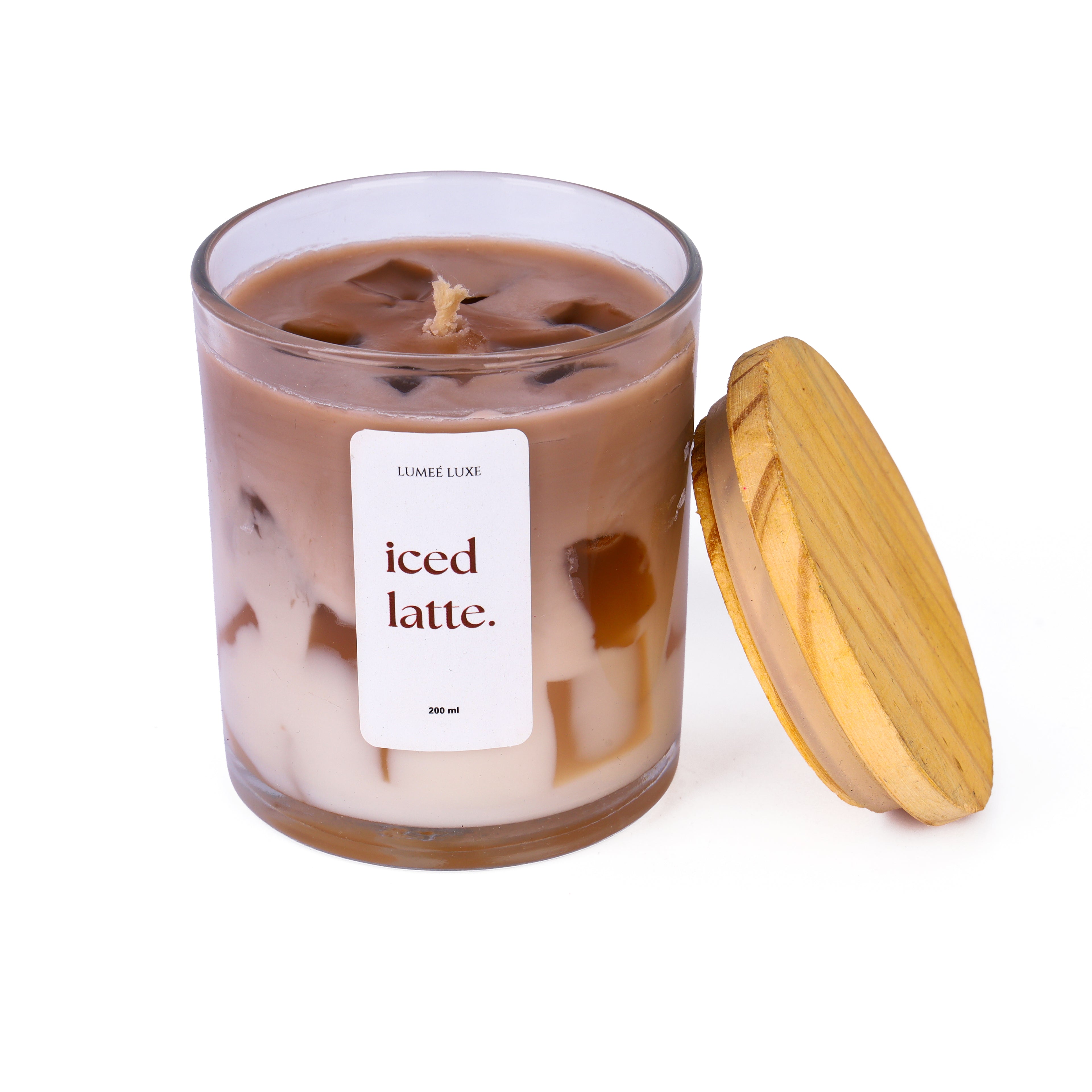 Iced Latte Candle - Soy Wax & Gel Wax