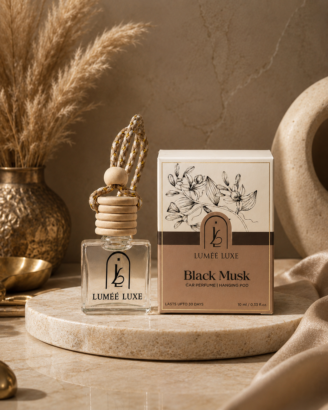 Car Perfume - Black Musk - Hanging Pod