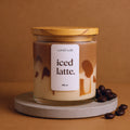 Iced Latte Candle - Soy Wax & Gel Wax