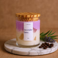 Lavender Latte Candle - Soy Wax & Gel Wax