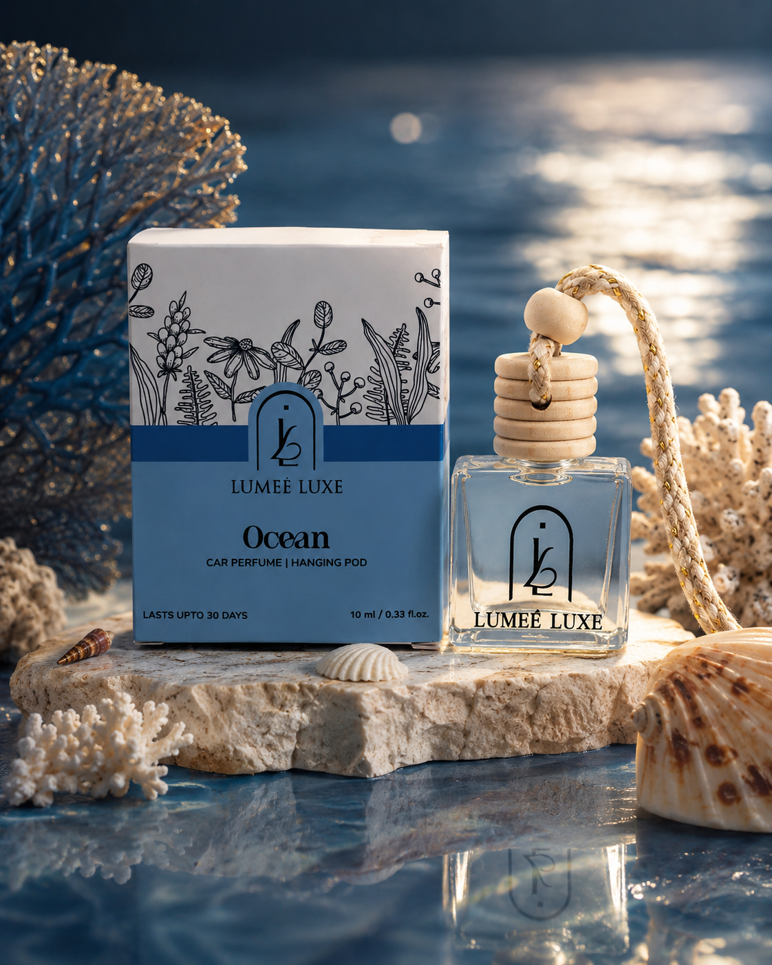 Car Perfume - Ocean - Hanging Pod