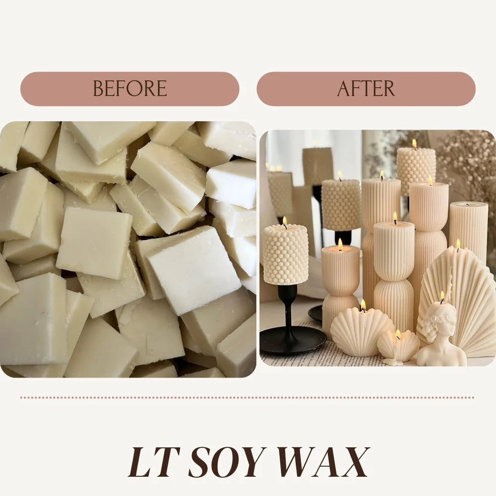 Soy Wax - Chunks - Soy 464 - AA+ Grade