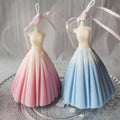 Wedding Dress Candle - Soy Wax - Handcrafted - Handpoured